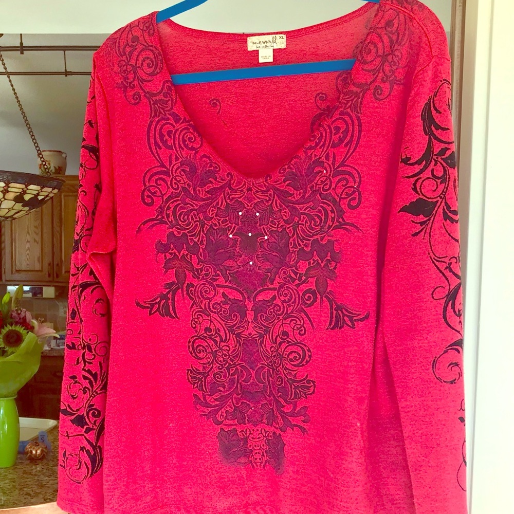 One World Long Sleeved Top